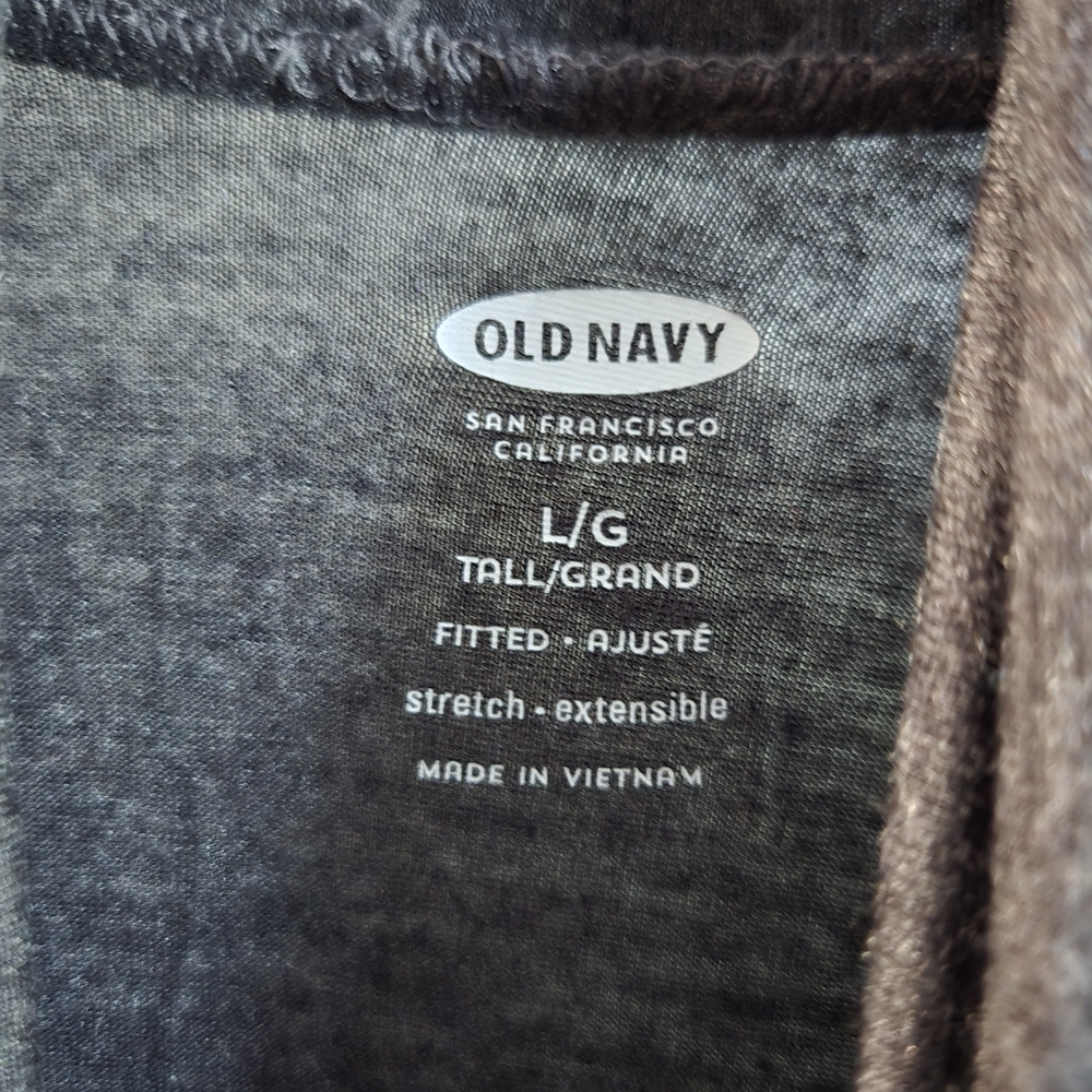 Old Navy Dark Gray Turtleneck Sweater, Large Tall - Picture 3 of 4